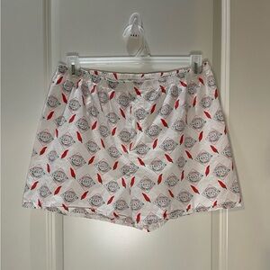 Tabasco Men’s 100% Cotton Pepper Patterned Boxer Shorts Size XL